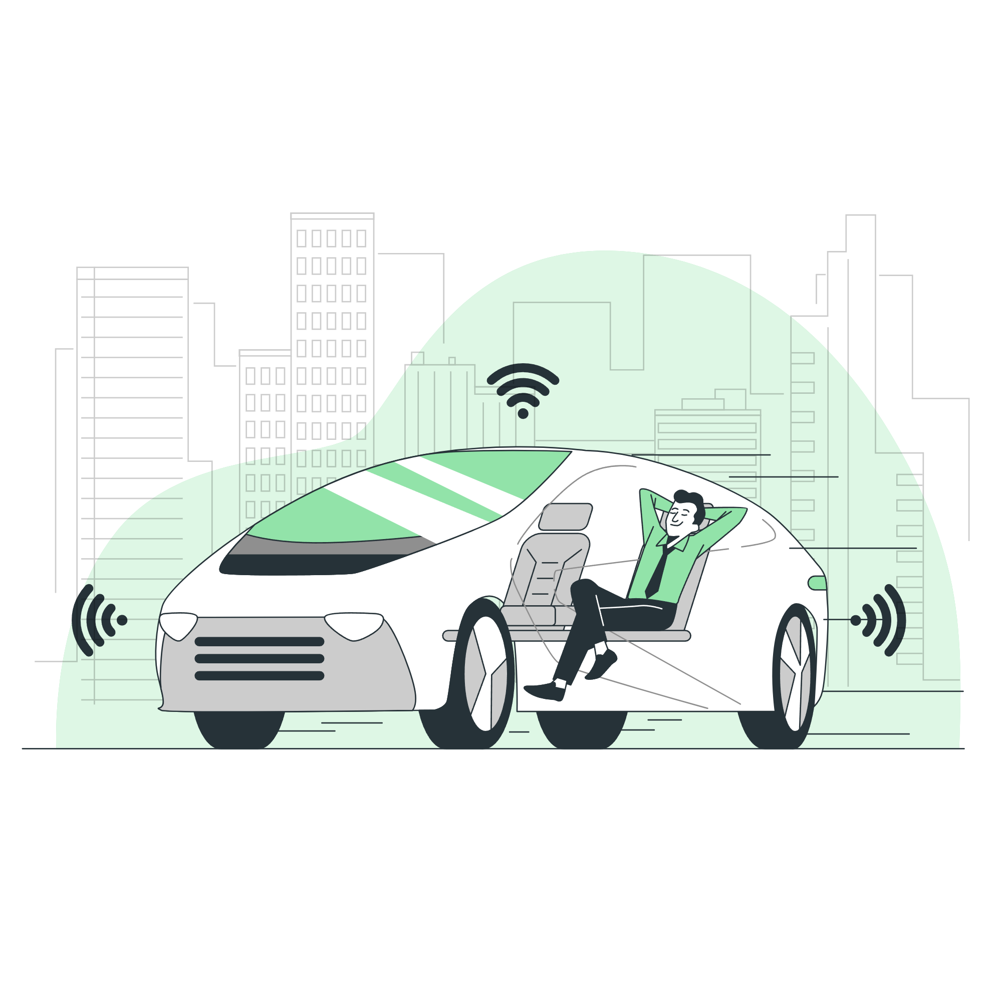 Autonomous car-bro